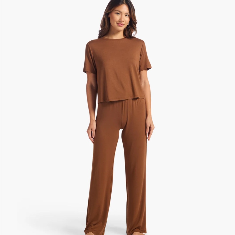 nuuds Brown Pajama Set